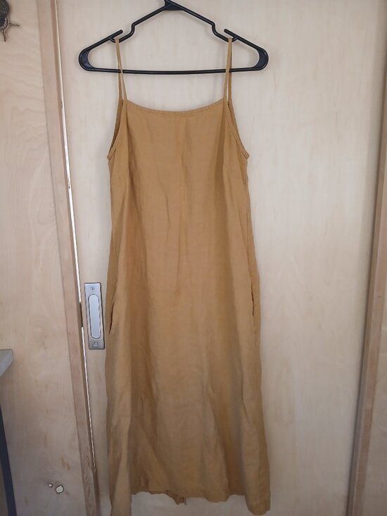 Linenfox Dresses & Skirts - LINENFOX - Aurora Dress (XS - Camel)